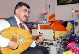 Diyaliz sırasında canlı UD faslı