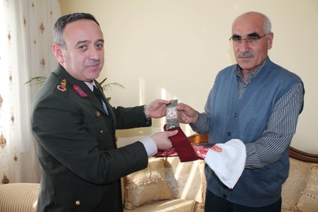 Şehit ailesini duygulandıran mektup