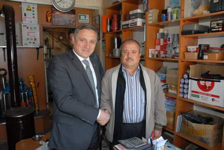 Açıl  esnafı İle buluştu