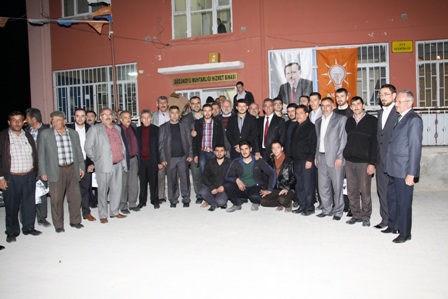 Göçü Köyünde Başkan Hançerli'ye büyük ilgi