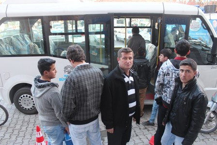 Konya Büyükşehir Belediyesinden Gökçimen beldesine yolcu otobüsü