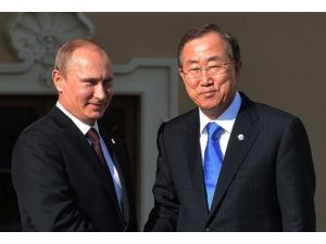 Ban Putin ve Lavrov ile görüştü