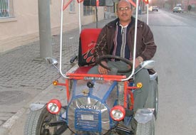 Kendine özel gezinti aracı yaptı