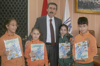 ÖĞRENCİLERDEN KOSKİ’YE SU GÜNÜ ZİYARETİ