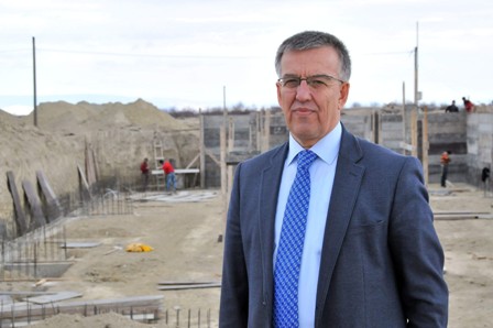 Başkan Oğul inşaatları inceledi