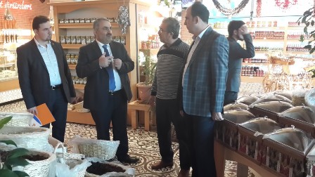 Etyemez, seçim çalışmalarına katıldı