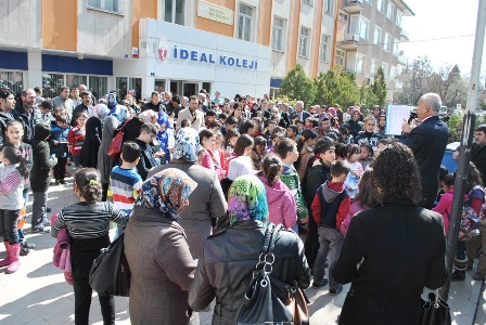 Bursluluk sınavına yoğun ilgi