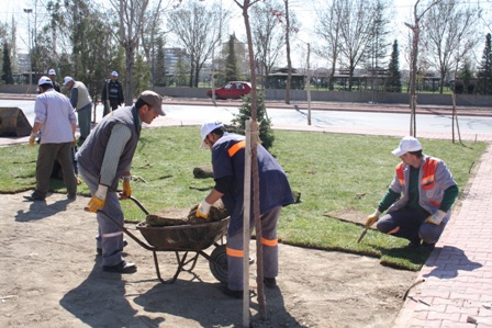 Karatay Belediyesi’nden park ve yeşil alan çalışması