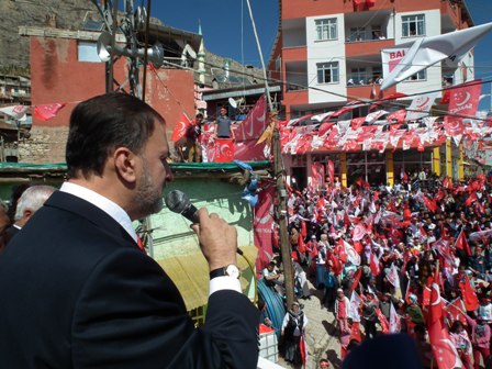 SP'ye Taşkent'te yoğun ilgi