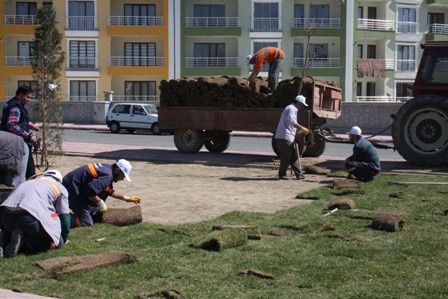 Park ve yeşil alan çalışmaları