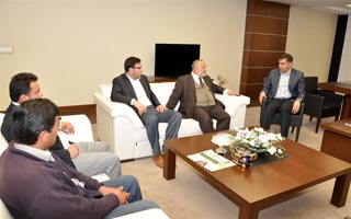 Şevki Yılmaz'dan Kalaycı'ya ziyaret