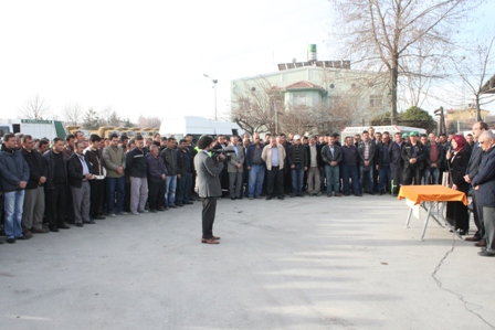 Toru, belediye personeliyle bir araya geldi.
