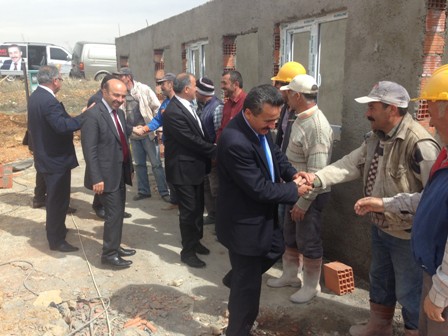 AK Parti Konya Milletvekili Tüfekçi, bölge cezaevinin inşaatını inceledi