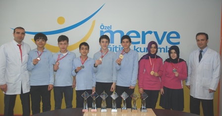 Ulusal Matematik Olimpiyatı’na  Merve Eğitim damgasını vurdu