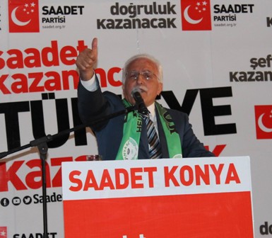 SP lideri Kamalak Konya’da