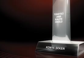 Konya Şeker’e 'Kalite Ödülü'