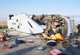 Ölüm yoluna nihayet sıra geldi