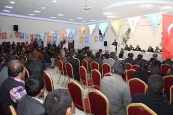 Başkan Hançerli ve partililer Ovakavağı Beldesi'nde