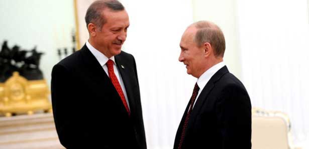 Putin'den Başbakan Erdoğan'a tebrik