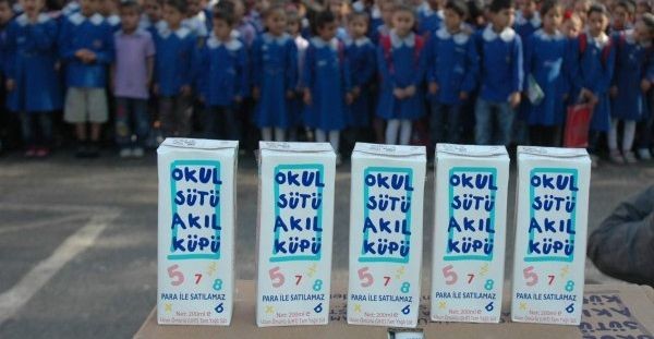 "Okul Sütü"nden sonra "Okul Meyvesi" projesi