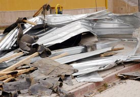 Taşkent ve Altınekin'de fırtına