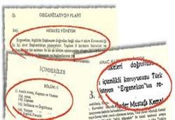 Örgütün çatısında 104 kişi var