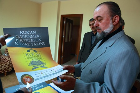 "Alo Kur'an Öğrenmek İstiyorum" hattı hizmete başladı