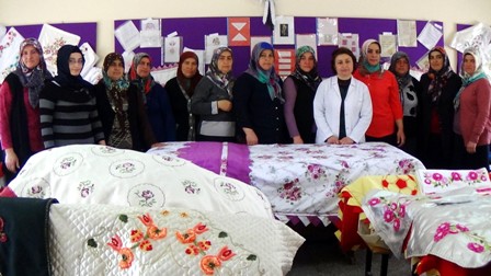 Seydişehir'de makine nakış kursu