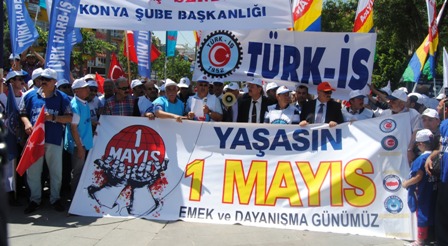 Türk-İş, 1 Mayıs’ı Konya’da Zafer Meydanında kutlayacak