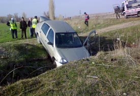 Beyşehir'de kaza: 3 yaralı