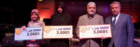 En güzel ödülüler dağıtıldı