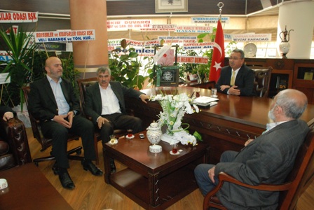 Başkan Hançerli'ye tebrik yağmuru sürüyor