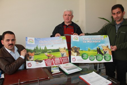 Seydişehir'de kuduz hastalığı ile mücadele