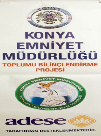 Emniyet müdürlüğü halkı bilinçlendiriyor