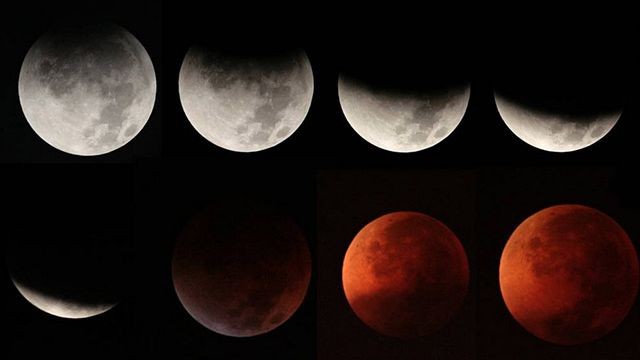 Dünya kanlı Ay Tutulmasını izliyor