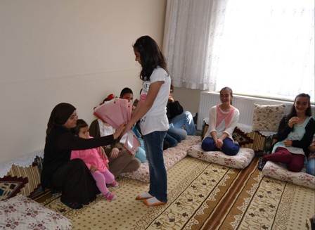 Kulu’da şehit annesine ziyaret