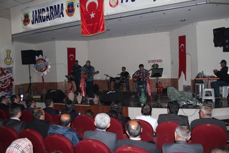 Jandarma’dan müzik dinletisi