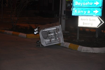 Konya ve İlçelerinde şiddetli rüzgar