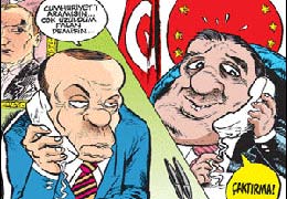 Ergenekon'da Karikatür Savaşları