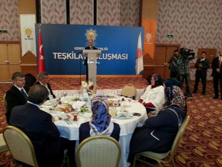 Davutoğlu Başkanlarla bir araya geldi