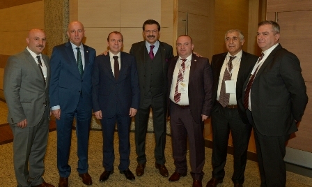 Başkan Kaya'dan Rifat Hisarcıklıoğlu'na ziyaret