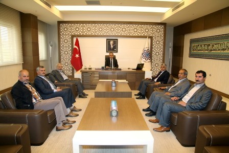 Bozkır Belediye Başkanı Gün'den, Selçuklu Belediyesine ziyaret