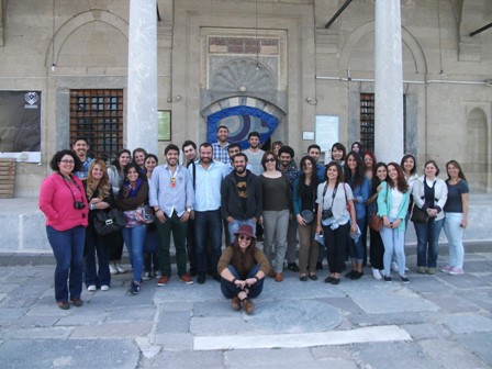 Mersin Üniveristesi öğrencileri Karapınar'ın tarhi yapılarını inceledi
