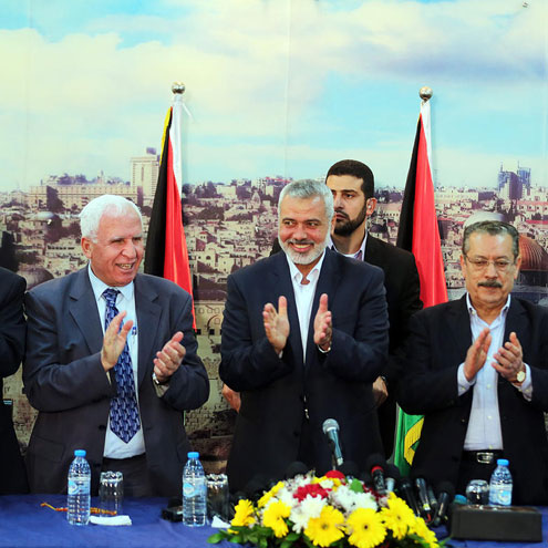 Filistin'de tarihi anlaşma