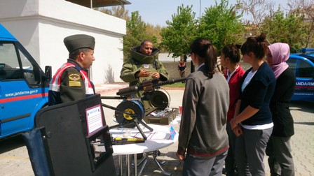 Cihanbeyli'de Jandarmadan tanıtım etkinliği