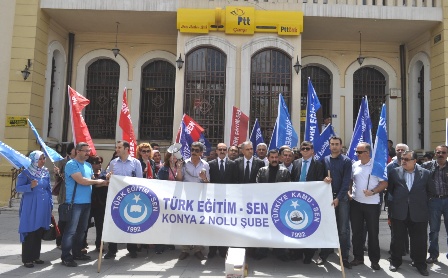 Türk Eğitim-Sen’den  MEB’e Dilekçe gönderme eylemi