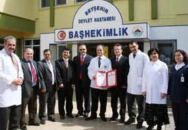 Devlet Hastanesi Kalite Belgesi