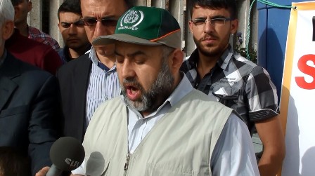 Konya'dan Suriye'ye yardım tırı