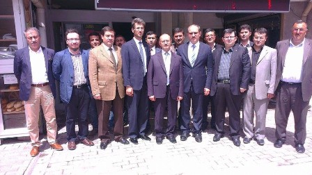 Karapınar Belediye Başkanı Yaka'ya ziyaret