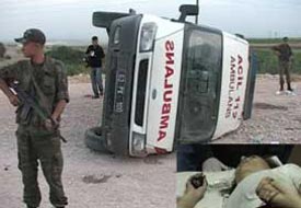 TIR ile ambulans çarpıştı: 2 yaralı